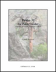 Psalm 31 for Palm Sunday Vocal Solo & Collections sheet music cover Thumbnail